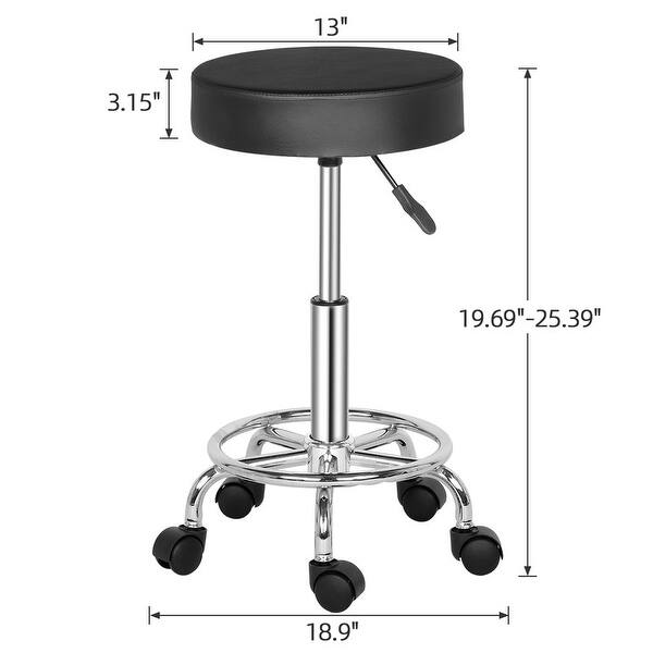 25"Round Stool Ha Ha Feet Rotation Bar Stool Bed Bath & Beyond 32500162